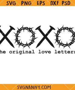 The Original Love Letters SVG, XoXo Svg, Easter Svg