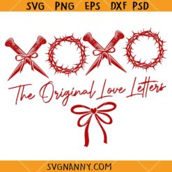 XOXO The Original Love Letters SVG, XoXo Svg, Easter Shirt SVG