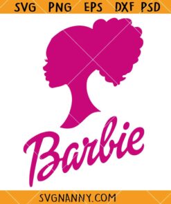 Barbie doll svg, Barbie head svg, doll svg, Doll head svg, doll silhouette svg
