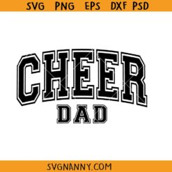 Cheer dad varsity SVG, Dad Valentine SVG, Cheer Coach Svg