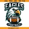 Eagles football mascot SVG, Football Mascot Svg, Eagles Svg, Football Logo Svg, Eagles Svg