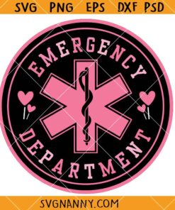 Emergency Department Valentine SVG, Valentine ER Nurse SVG, Emergency Room Nurse Svg