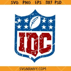 Grunge IDC Football svg, Funny Football Logo SVG, Football Quote SVG