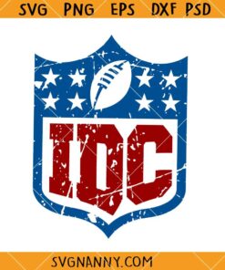 Grunge IDC Football svg, Funny Football Logo SVG, Football Quote SVG