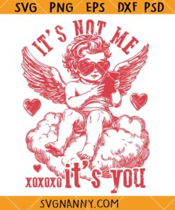 It’s not me it’s you SVG, Cupid SVG, Valentine's Day Svg