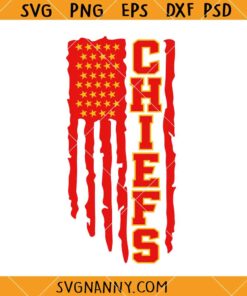 Kansas City flag Svg, Kansas City Chiefs Football flag Svg, Kansas City USA flag Svg