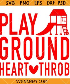 Playground heart throb svg, oy valentine svg, Kids Valentine SVG   