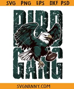 Retro Bird Gang SVG, Philadelphia Football SVG, Philly SVG, Philadelphia Eagles SVG