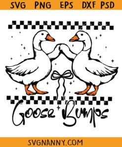 Goose Bumps funny goose SVG, Goose Bumps SVG, Goose Pun SVG, Silly Goose SVG
