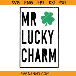 Mr Lucky charm SVG, Boy St. Patrick SVG, St. Patricks Day Svg, St Patrick's Day Shirt SVG