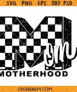 Retro Checkered Mom Motherhood SVG, Motherhood svg, mom life svg       