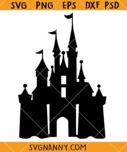 Disney castle SVG, Disney castle Silhouette SVG, Disney SVG, Disneyland SVG, Family Vacation SVG 