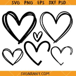 Hearts SVG, Valentine’s Day Svg, Heart Icons SVG