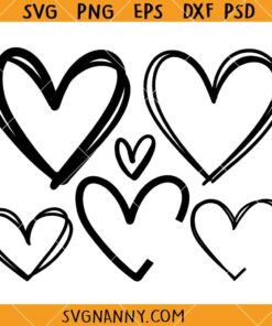 Hearts SVG, Valentine’s Day Svg, Heart Icons SVG