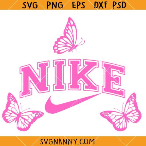 Nike butterfly swoosh SVG, Nike butterfly SVG, Nike Logo Svg, Nike Svg, Brand Logo Svg