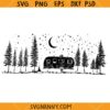 Retro Camper SVG, Night Sky SVG, Outdoors SVG, Camping Shirt SVG   