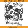 Retro Disneyworld 2025 SVG, Retro Walt Disney World SVG, Disney World Family Vacation SVG