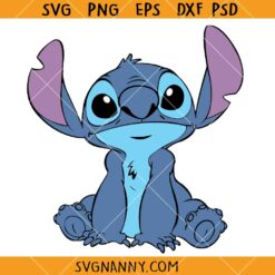 titch SVG, Stitch Silhouette SVG, Stitch Clipart SVG