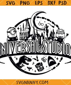 Universal Studios SVG, Family Vacation SVG, Holiday Vacation SVG, Family Trip SVG 