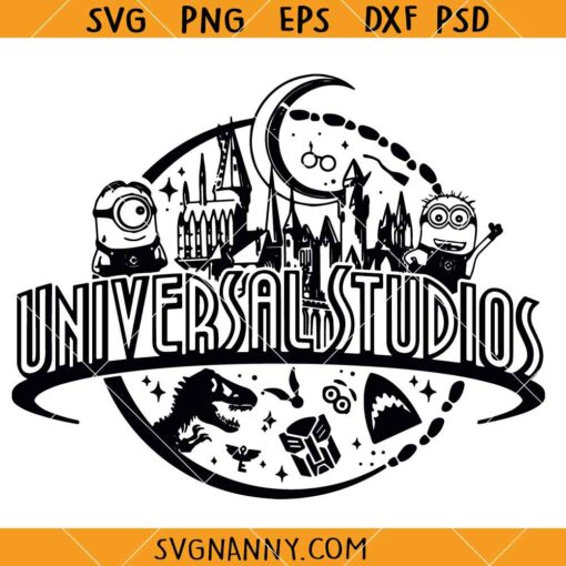 Universal Studios SVG, Family Vacation SVG, Holiday Vacation SVG, Family Trip SVG 