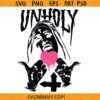 Zombie nun SVG, Unholy SVG, Unholy Ghost Halloween Svg, Unholy Nun Svg, Halloween SVG  