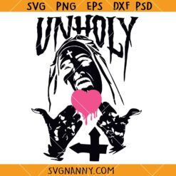 Zombie nun SVG, Unholy SVG, Unholy Ghost Halloween Svg, Unholy Nun Svg, Halloween SVG  