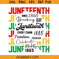 1865 Juneteenth Afro woman Svg, Juneteenth Afro Girl SVG, Black History SVG, BLM SVG 