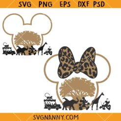 I Disney Animal Kingdom Matching shirt Svg, Animal Kingdom Svg, Animal Kingdom Shirt, Mickey Minnie Ears Svg, Family Trip Svg