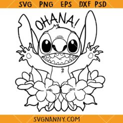 Ohana Lilo and Stitch SVG, Ohana Means Family svg, family svg 