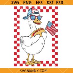 Patriotic Goose SVG, Red White Goose Svg, Patriotic Shirt SVG, Fourth of July Svg