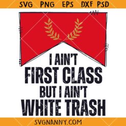 I ain't First Class but I Aint White Trash SVG, Country music SVG, Some Girls Do SVG