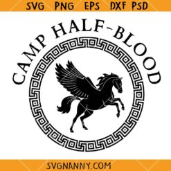 Camp Half Blood logo svg, Percy Jackson svg, Percy Jackson and Olympian SVG, Camp Jupiter SVG