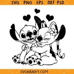 Stitch Angel SVG, Disney Stitch SVG, Disney SVG