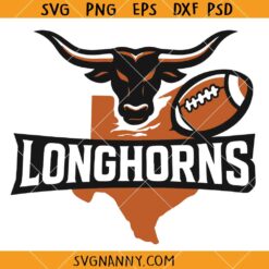 Texas Longhorns SVG, Texas Longhorns Shirt svg, Texas Football Svg, NCAA Sport Svg