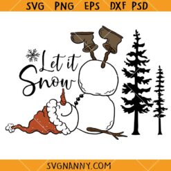 Let it snow SVG, Buffalo Plaid SVG, Funny Christmas SVG, Christmas Shirt Svg