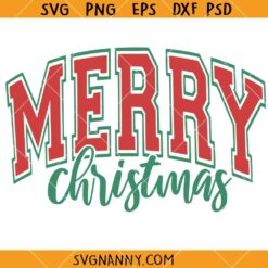 Christmas retro college font SVG, Christmas Clipart SVG, Christmas Shirt Svg