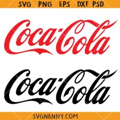 Coca-Cola logo SVG, Coke Logo SVG, Cocacola Soft Drink Svg, Soda Lover SVG