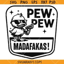 Pew Pew Madafakas SVG, Funny Cat svg, Cat Lover Svg, Cool Cat Quote svg  