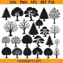 Tree SVG Bundle, Family Tree Svg, Our Roots SVG, Family svg, Tree of Life Clipart SVG   
