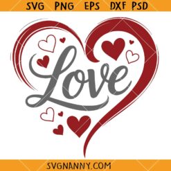 Valentine Love Heart SVG, Love Sign svg, Valentines SVG, Valentine’s Day Decor SVG