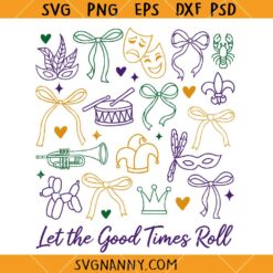 Mardi Gras Y’all SVG, Mardi Gras Carnival svg, Fat Tuesday svg, Louisiana svg