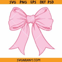 Ribbon bow SVG, Ribbon Bow Clipart SVG, Hand-drawn Ribbon Bow SVG