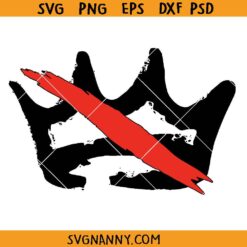 No Kings in America SVG, No Kings Patch SVG, Rejecting Kings SVG, Funny Crown SVG