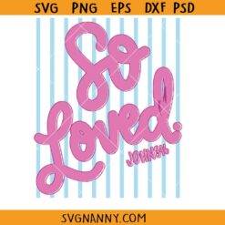 So Loved John 3 16 SVG PNG, So loved stripped PNG, Easter shirt PNG