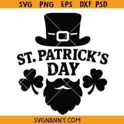 St Patrick Day hat SVG, Leprechaun svg, Saint Patty Day svg, St. Patrick's Day svg