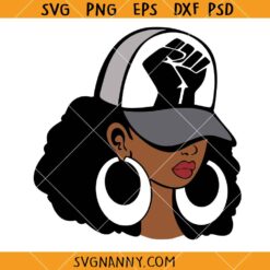 Afro Black woman SVG, Black Girl Magic Svg, Afro Lady SVG, Diva Svg