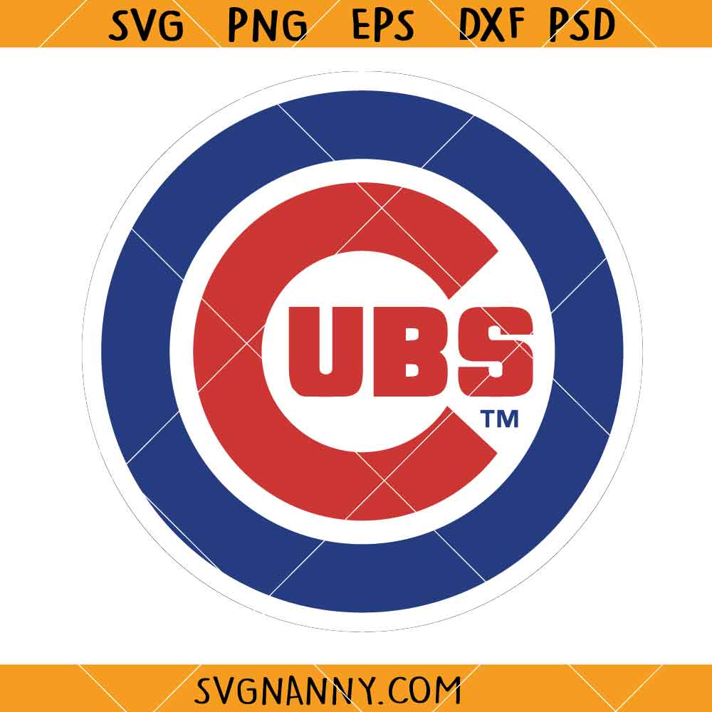 Chicago Cubs logo SVG, Cubs Baseball Team Svg, Chicago City Baseball Team Svg