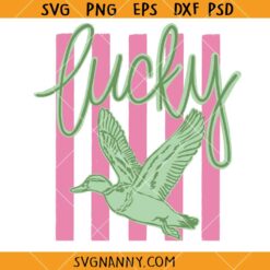 Everyday Lucky Duck SVG, St Patricks duck svg, St Patrick’s day shirt SVG