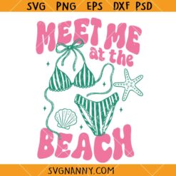 Meet Me At The Beach SVG, Girls Trip 2026 SVG, Vacation SVG
