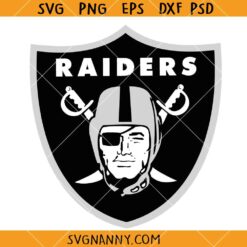 Oakland Raiders Logo SVG, Las Vegas Raiders Logo SVG, Raiders football svg